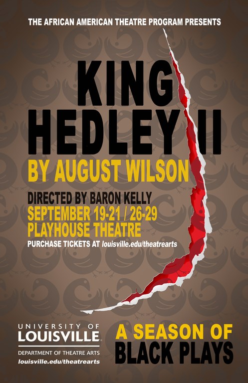 Poster for Production of King Hedley II