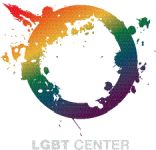l g b t center mark - rainbow circle