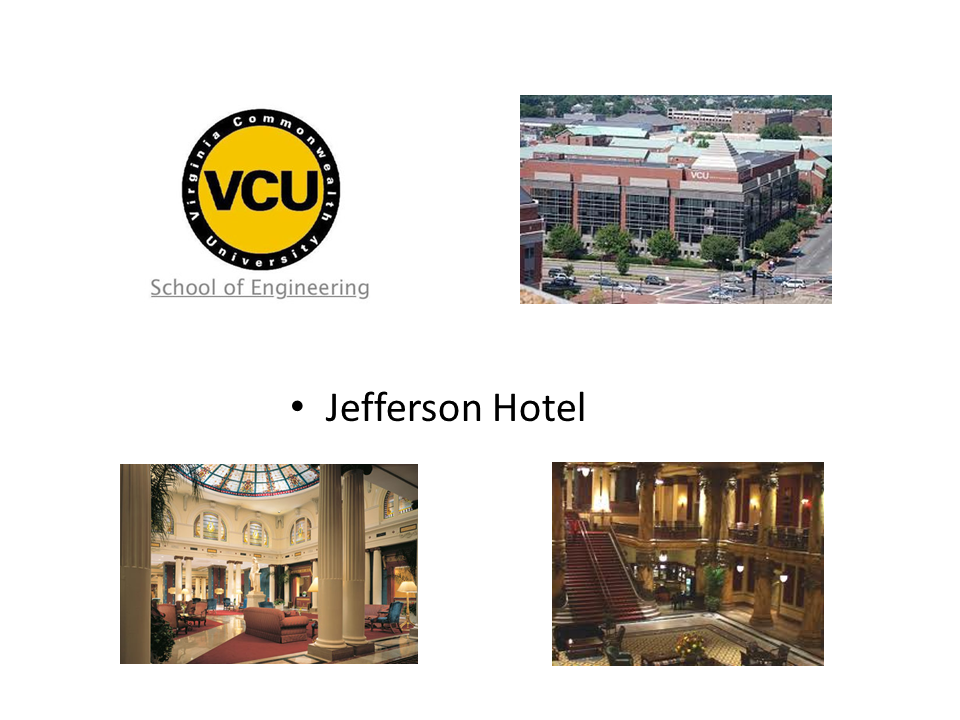 Images of Jefferson Hotel where participants of UGIM 2001 stayed.