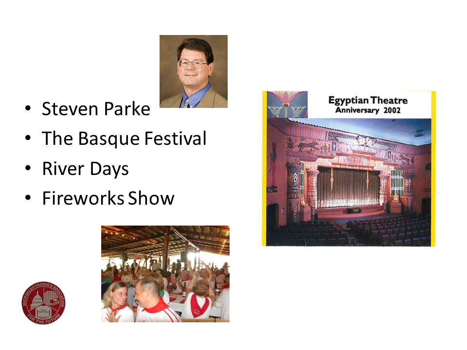 Image of Steven Parke and the Baque Festival.