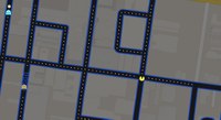 Google Maps Pac-Man and Street Connectivity