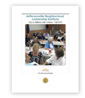 The Jeffersonville Neighborhood Leadership Institute cover