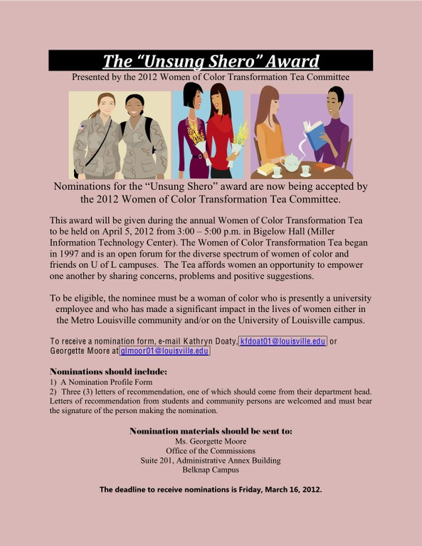 Transformation Tea Flyer