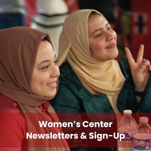 Women's Center Newsletter Spotlight