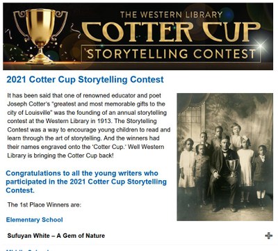 Cotter Cup