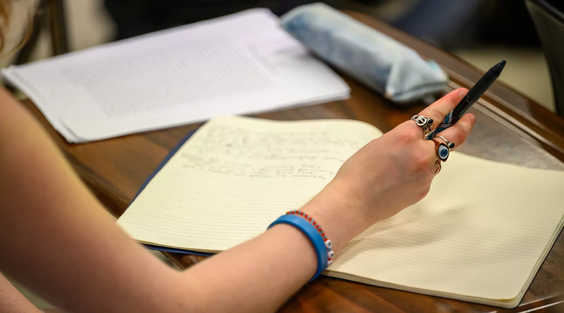 19th Century European Philosophy class held at Bingham Humanities.